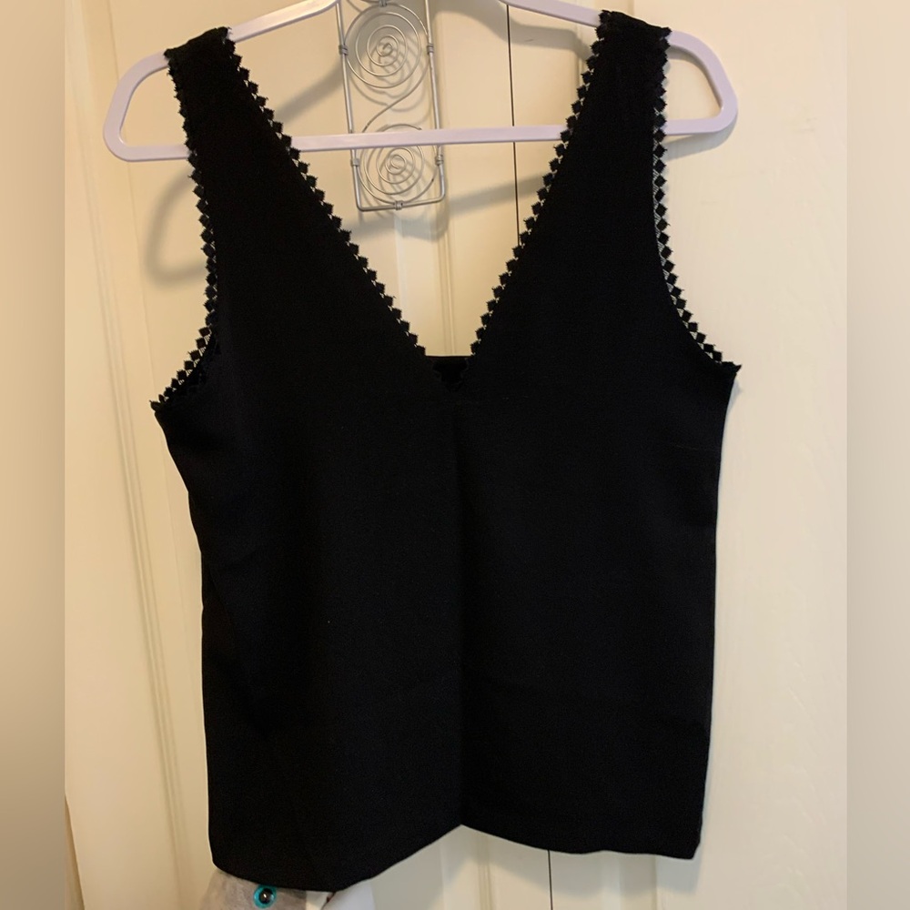 The Kooples crepe Sleeveless Top, shell EU size “2” US 4-6